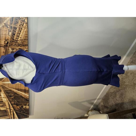 ALI  & Jay Chic Navy Blue Ruffled Dress - Picture 2 of 7